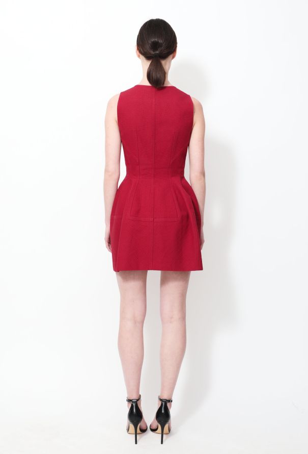 Alaïa Textured Hourglass Zip Dress - 3
