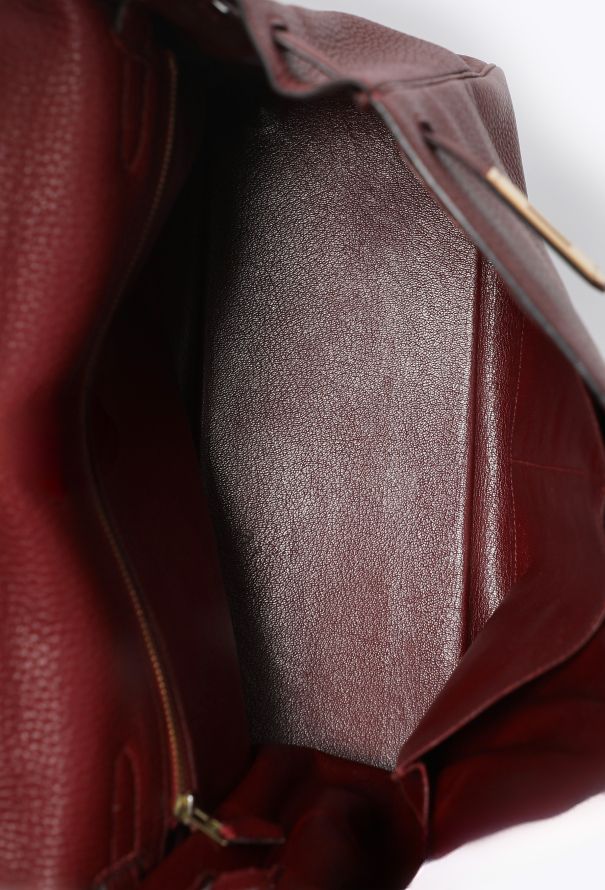Hermès Vintage Rouge H Clémence Kelly Retourné 32 - 14