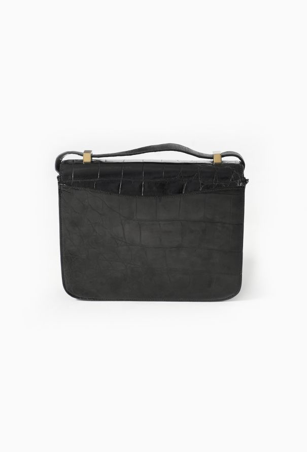 Céline '70s Crocodile Shoulder Bag - 4