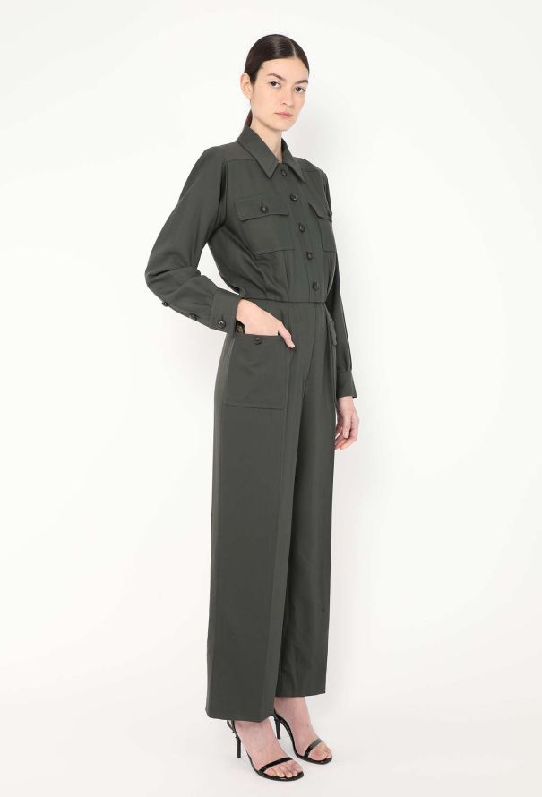 Saint Laurent Wide-Leg Utility Jumpsuit, F/W 1998 - 3