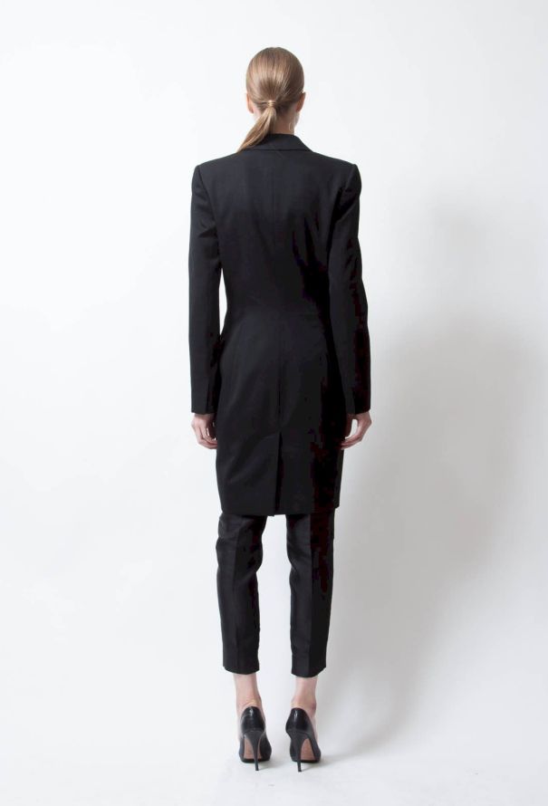 Hussein Chayalan Long Smoking Jacket - 4