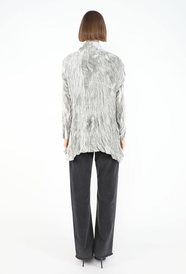 Issey Miyake Crushed Velvet Overshirt, F/W 1993 - 6