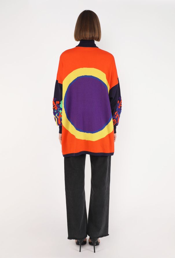 Gianni Versace Baroque Intarsia Sweater, 1989 - 6