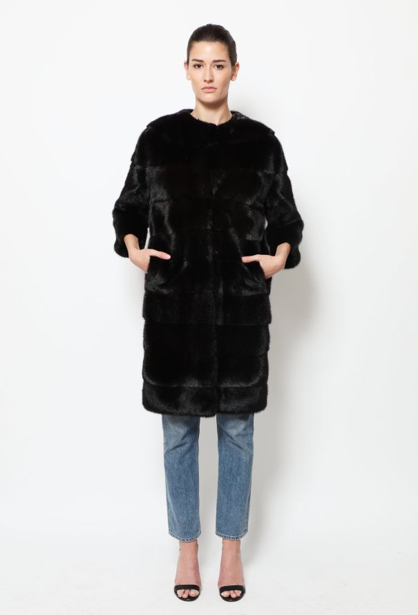 Prada 2014 Mink Fur Coat - 1