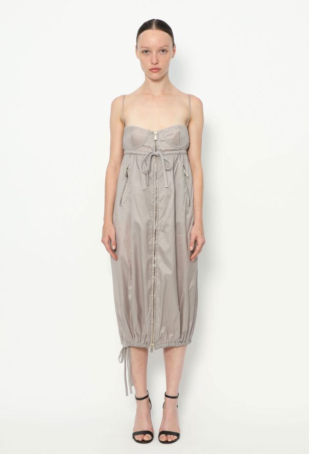 Miu Miu S/S 2023 Bustier Zip Dress - 4