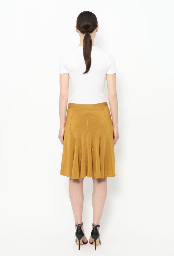 Alaïa Early '90s Fluted Skirt - 4