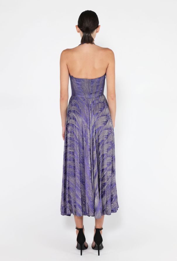 Lamé Halter Evening Dress, 1930s - 4