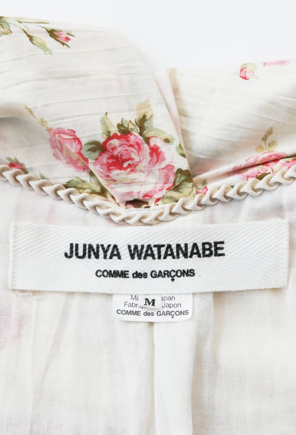 Junya Watanabe Stunning S/S 2008 Lace Trim Jacket - 6