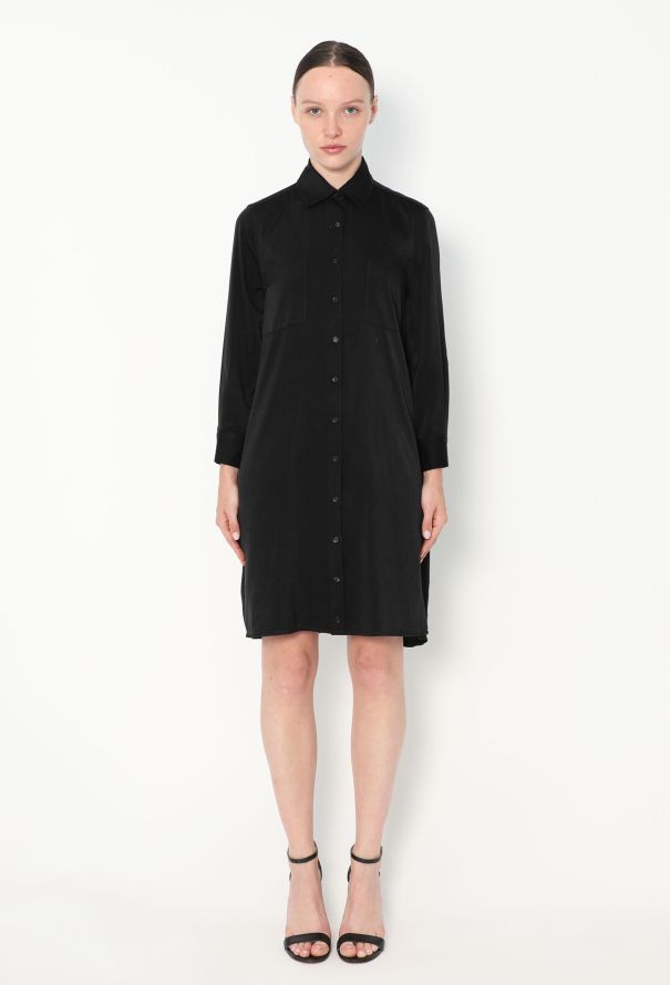 The Row 2011 Sueded Shirt Dress - 2