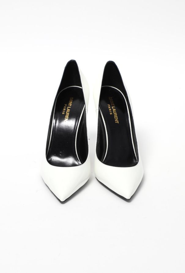 Saint Laurent Patent Zoé Stilettos - 3