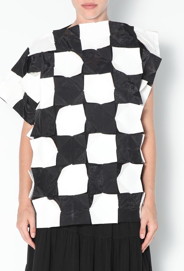 Junya Watanabe S/S 2015 Patent Patchwork Tunic - 3