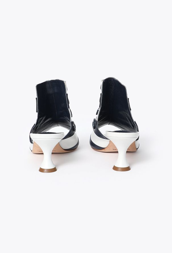 Manolo Blahnik Marinère Sailor Mules - 4