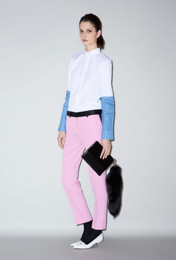 Céline Pre-fall 2011 Bicolor Shirt - 2