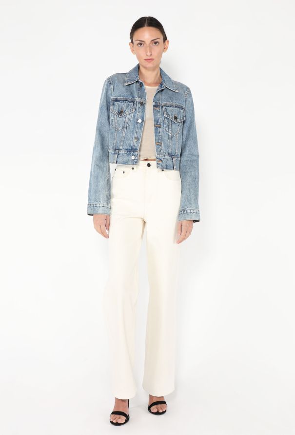 Khaite Resort 2023 Rizzo Denim Jacket - 3