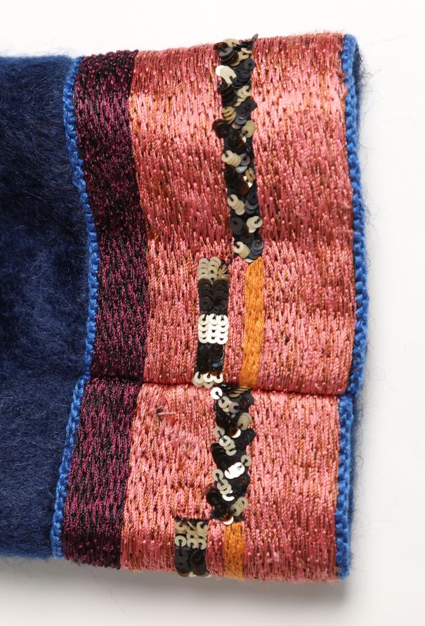 Etro F/W 2015 Landscape Mohair Coat - 9