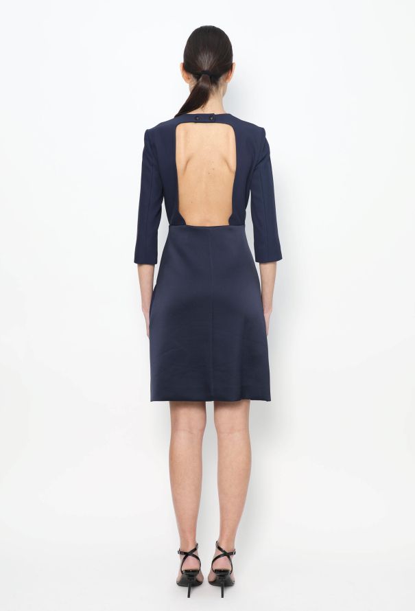 Céline Open-Back Wrap Dress - 2