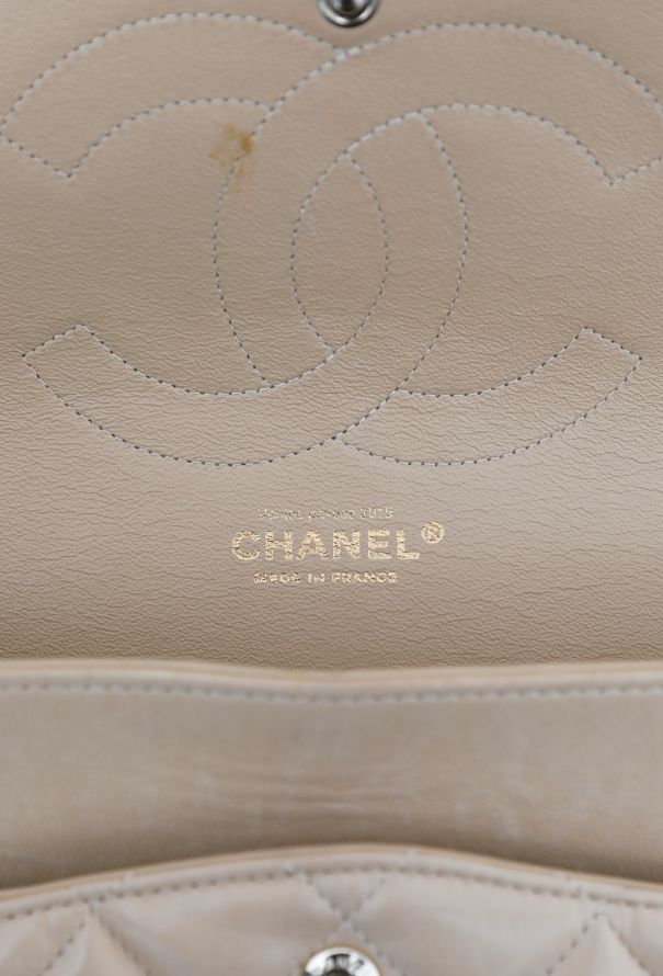 Chanel Beige Jumbo Timeless Flap Bag - 13