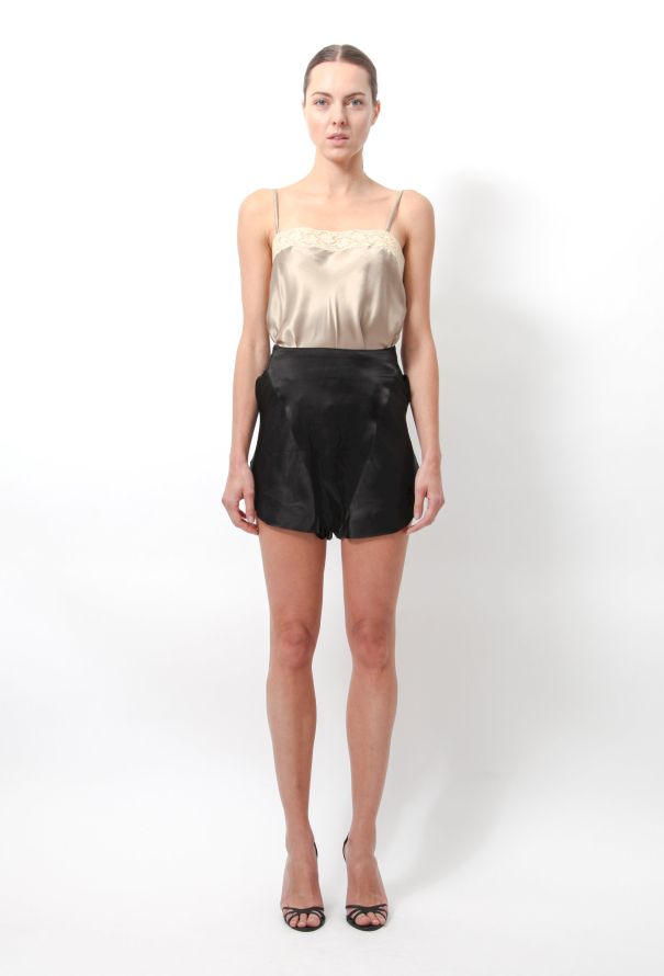Exquisite Vintage Satin Romper - 1