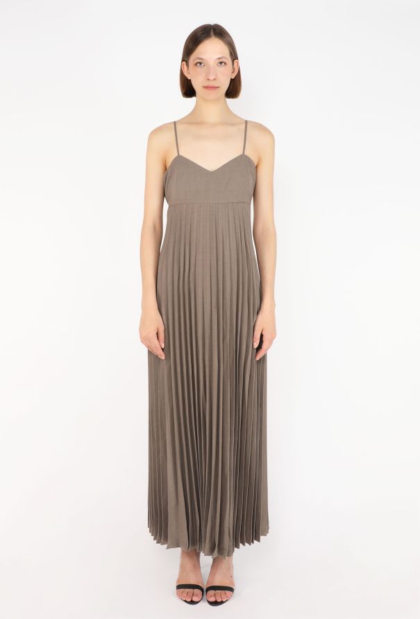 Morgane Le Fay Pleated Maxi Dress & Blazer, 1990s - 4