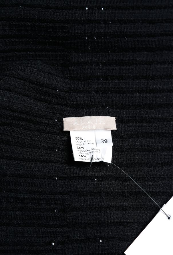 Alaïa F/W 2013 Trompe l'Oeil Chenille Ensemble - 5