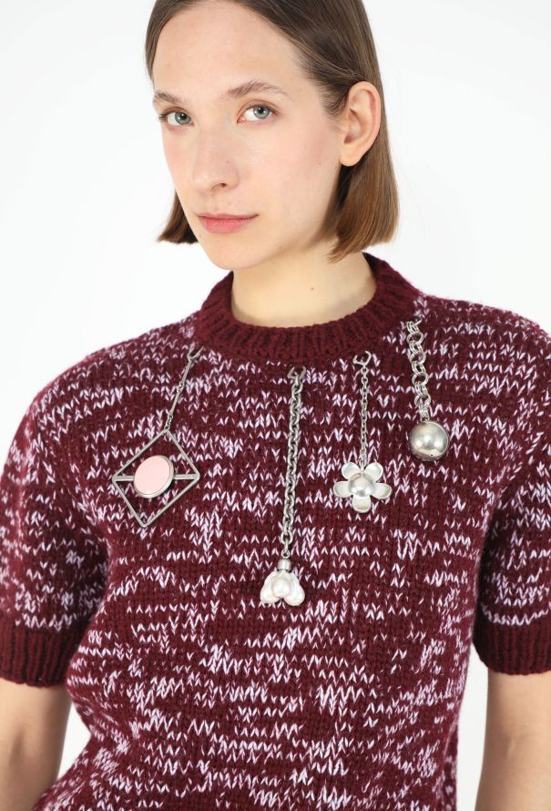 Prada F/W 2025 Charm Knit Sweater - 4