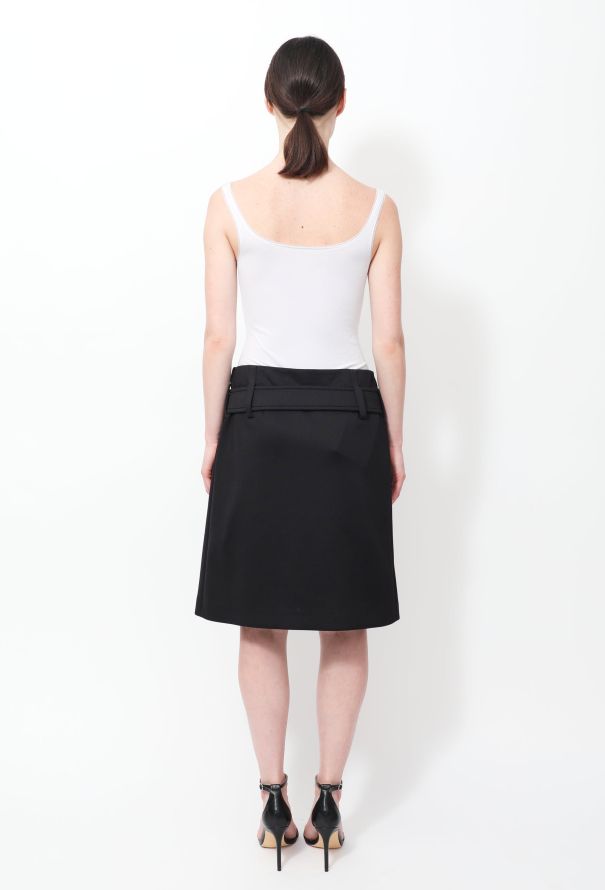 Prada Resort 2019 Belted Wrap Skirt - 5