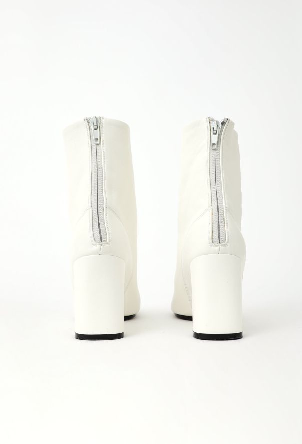 Céline Leather Ankle Boots - 5