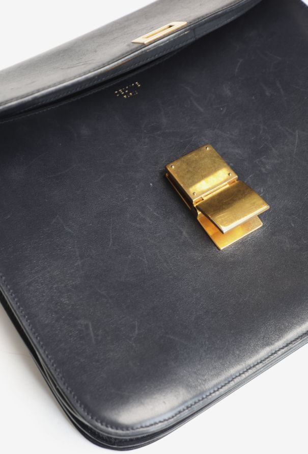 Céline Classic Box Large Bag in Navy - 15
