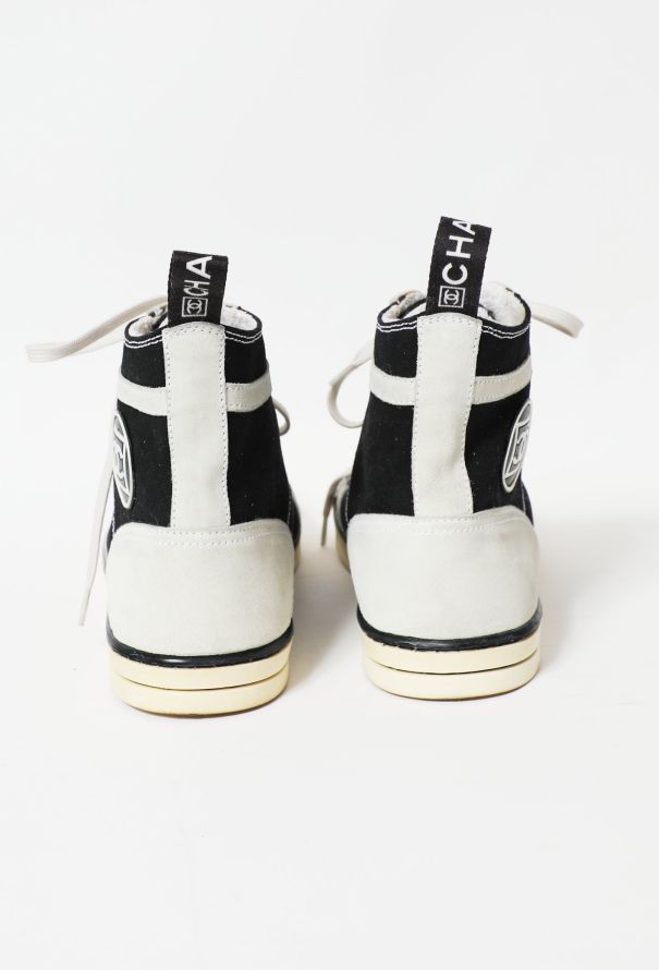 Chanel Resort 2008 High-Top Sneakers - 5