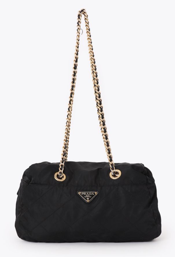 Prada 1995 Quilted Nylon Bag - 1