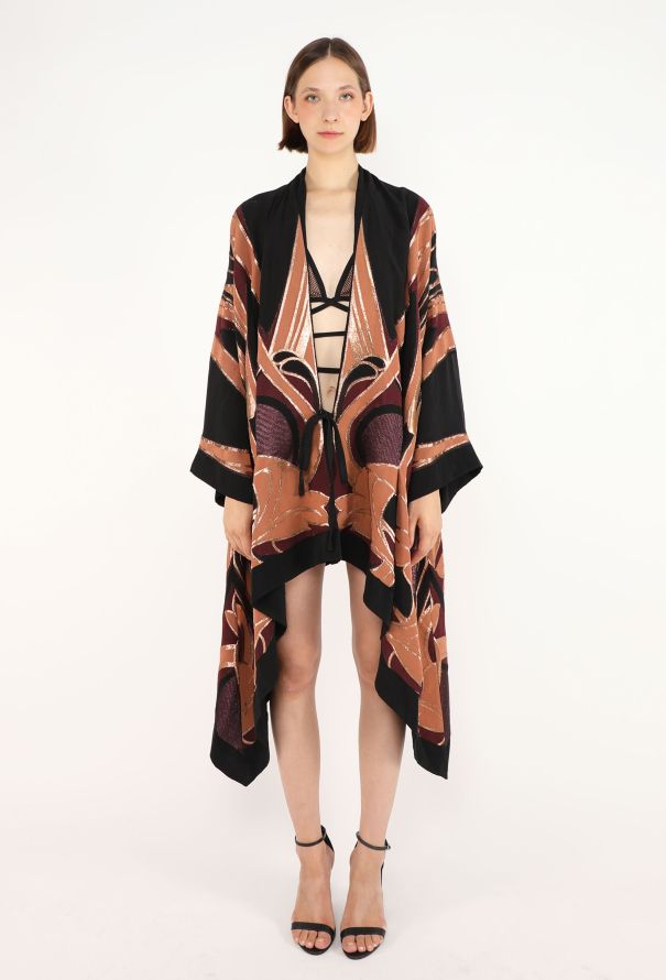 Gucci Art Nouveau Kaftan & Mesh Bralette, S/S 2014 - 1