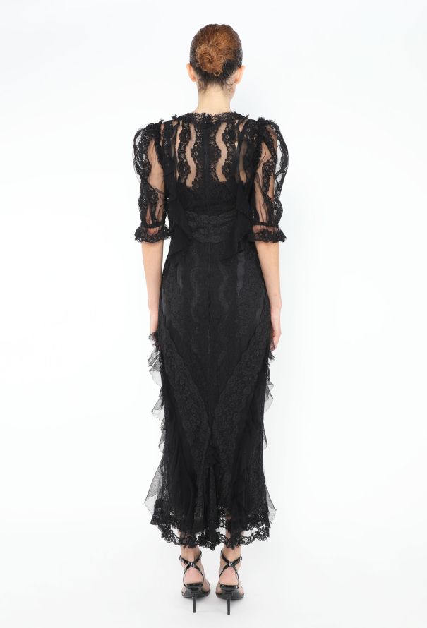 Dolce & Gabbana F/W 2016 English Lace Dress - 4