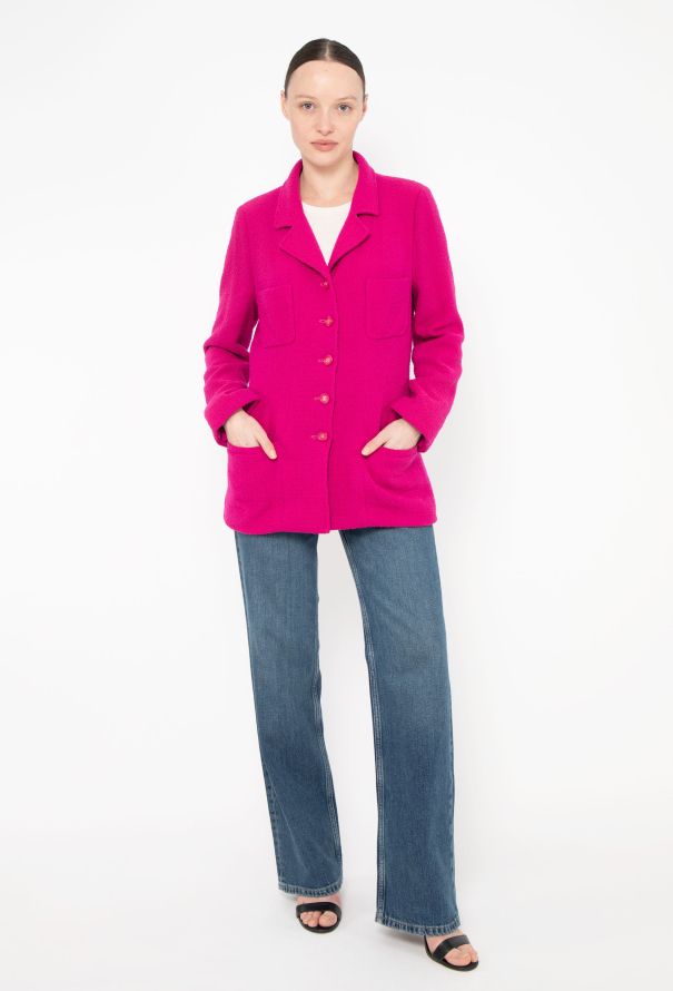 Chanel COLLECTOR F/W 1995 Tweed 'CC' Jacket - 3