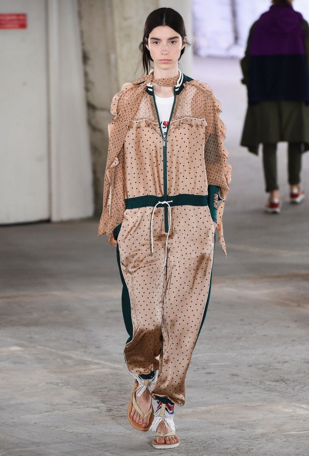 Sacai Resort 2019 Polka Dot Jumpsuit - 2