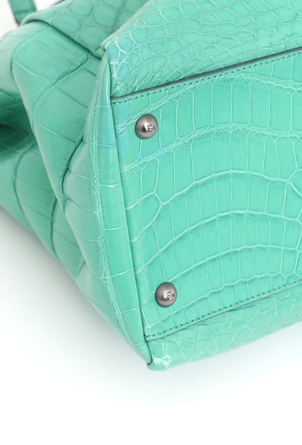 Fendi Alligator Large Peekaboo Bag - 11