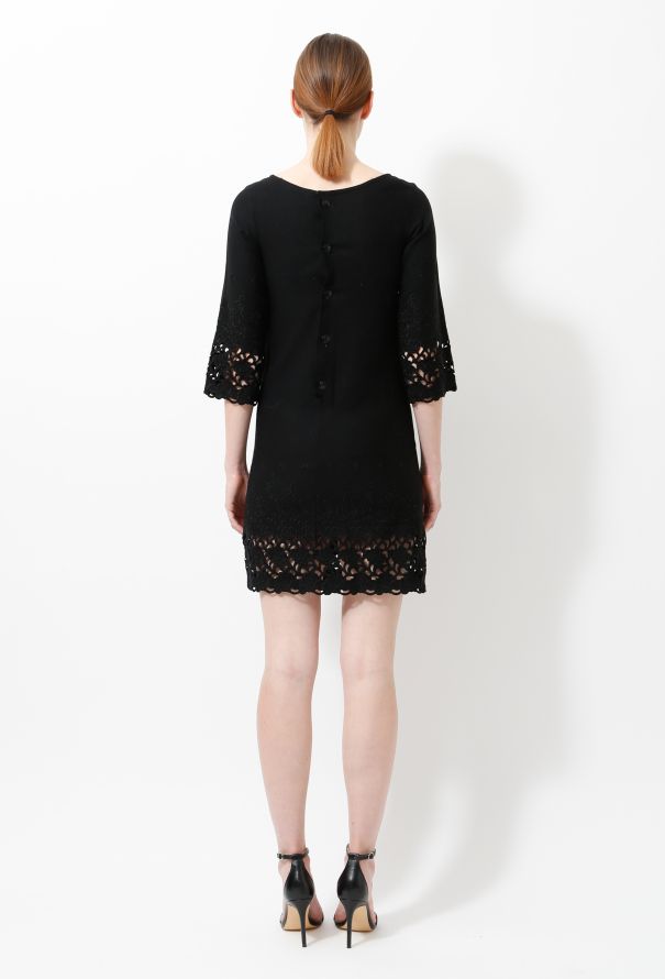Saint Laurent Collector 1969 Haute Couture Lace Dress - 4