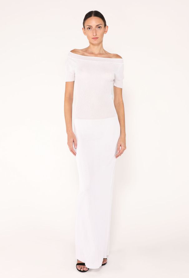 Khaite 2024 Basile Off-Shoulder Dress - 3