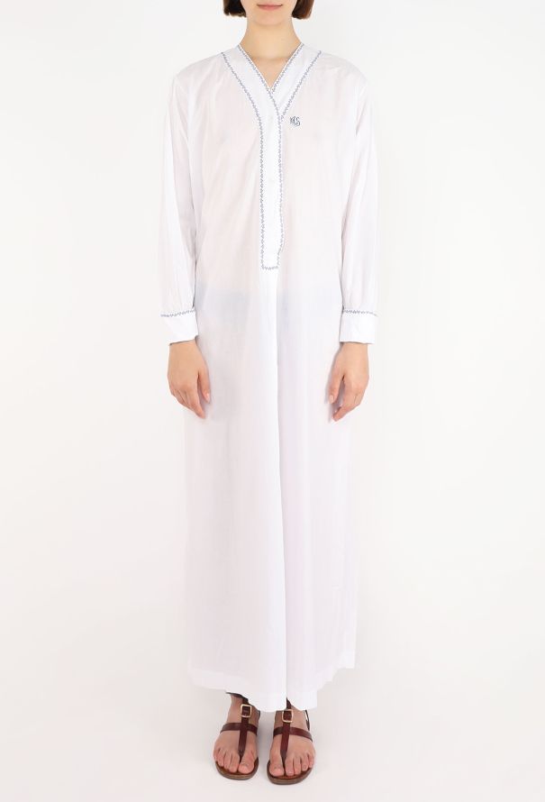 Embroidered Cotton Maxi Tunic - 2