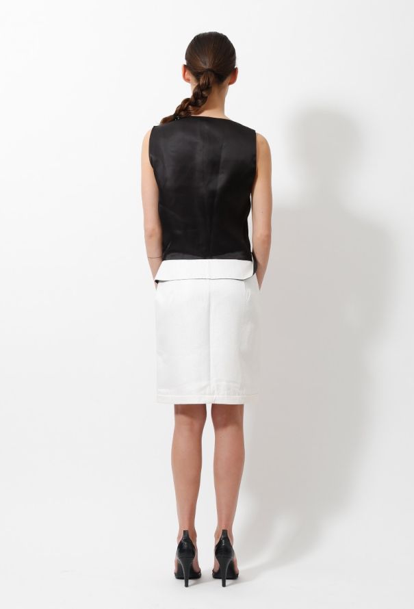 Balenciaga S/S 2010 Bi-Color Dress - 4