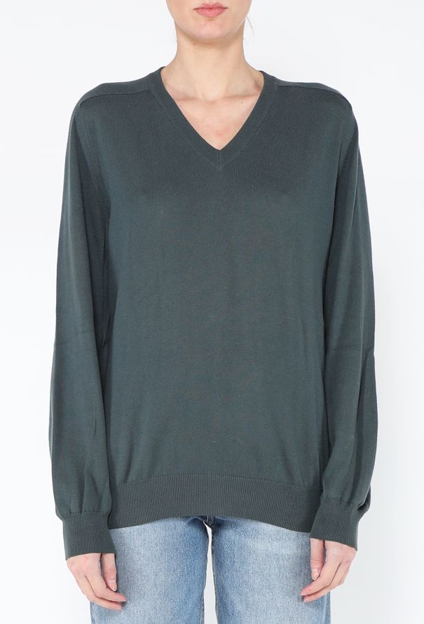 Maison Margiela Leather Elbow Patch Knit - 2