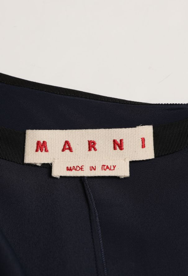 Marni Marni Accordion Ruffled Silk Skirt - 5