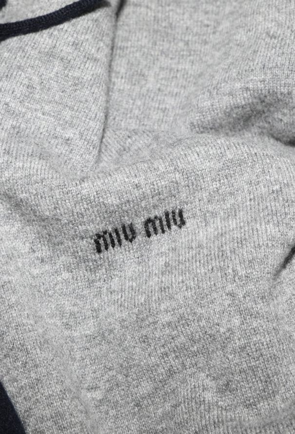 Miu Miu Double-Face Cashmere Hoodie, 2025 - 7