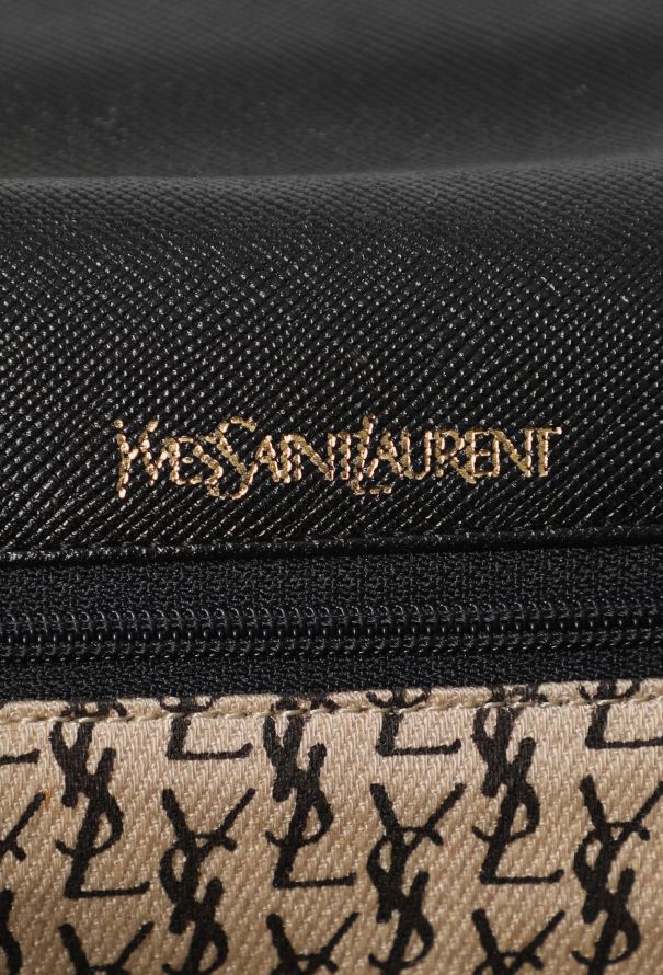 Saint Laurent Vintage Couture Saffiano Leather Pochette - 12