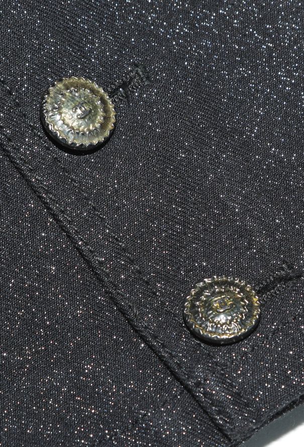 Chanel 2005 Iridescent 'CC' Button Jeans - 7