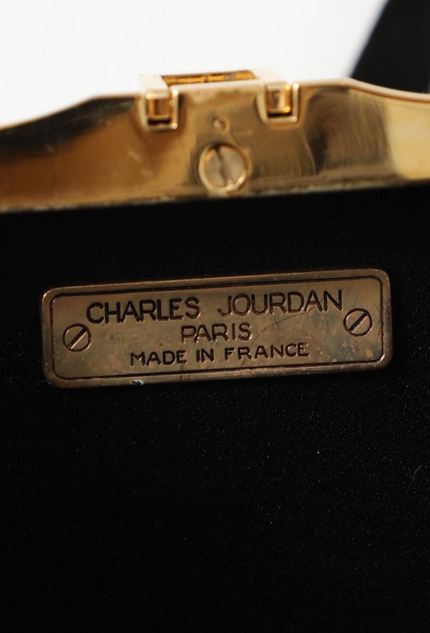 Vintage Charles Jourdan Velvet Shoulder Bag - 14