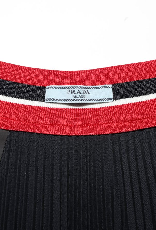 Prada 2014 Striped Pleated Skirt - 5