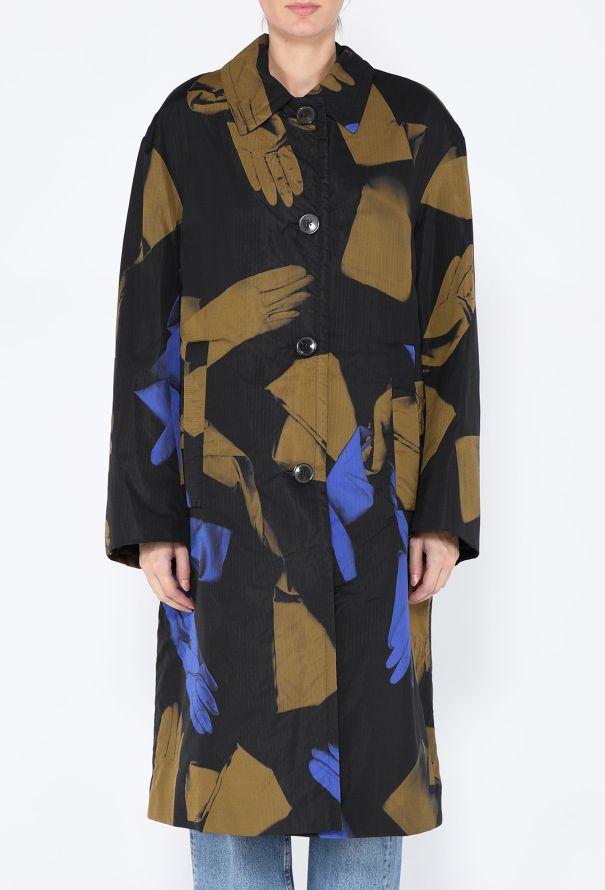 Dries Van Noten F/W 2021 Rinks Printed Coat - 5