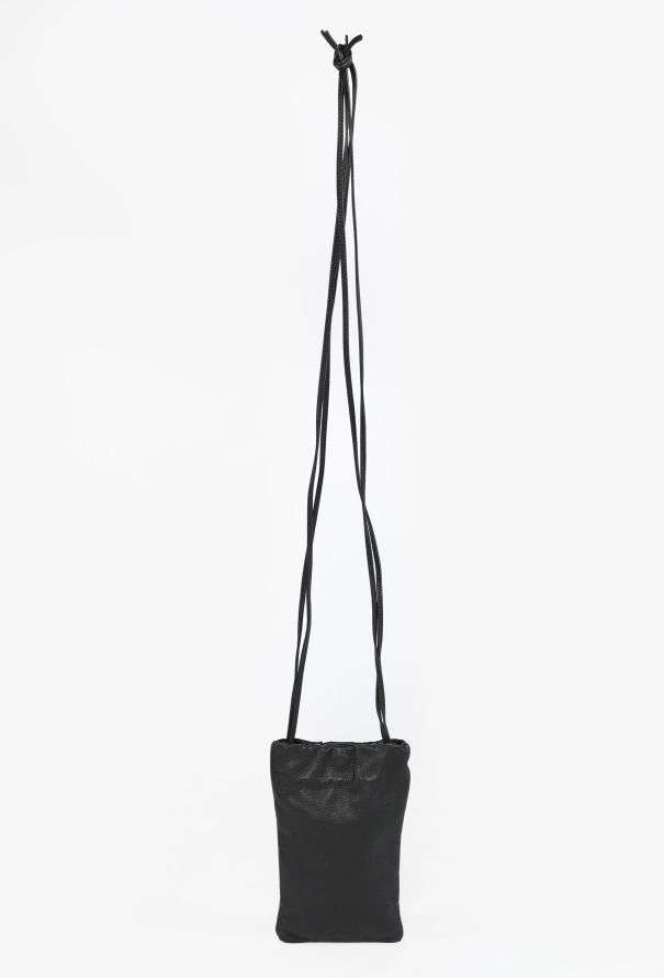 The Row 2021 Bourse Leather Phone Pouch - 1