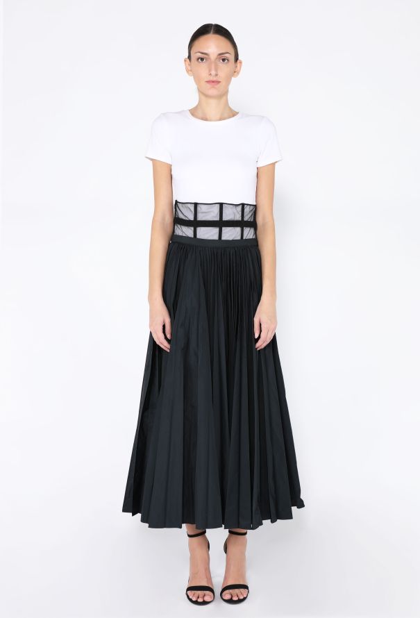 Dior F/W 2019 Pleated Corset Skirt - 4