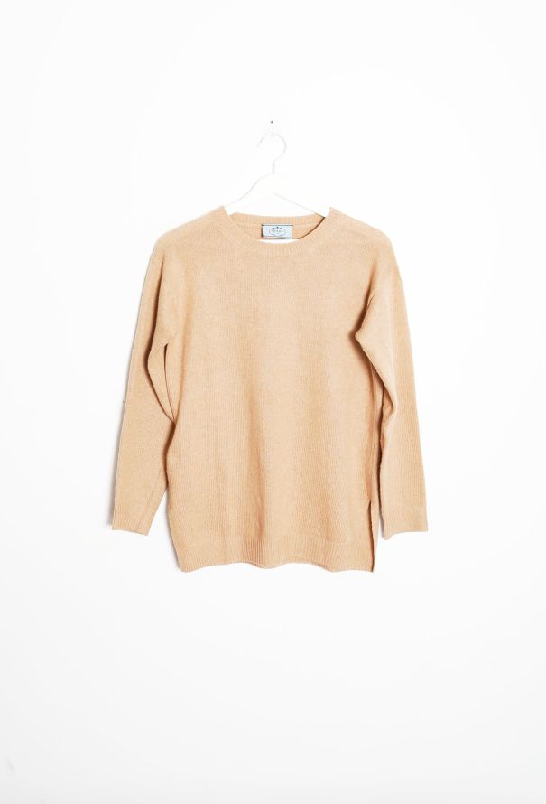 Prada Classic Camel Knit Jumper - 6